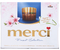 Набор шоколадных конфет Merci , 250 г, 4 вида: ореховый крем, молочный шоколад, лесной орех и миндаль, кремовая начинка пралине