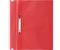 Папка-скоросшиватель пластиковая А4 Sponsor, толщина пластика 0,15 мм, красная