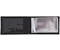 Визитница из натуральной кожи «Кинг» 4319, 110*70 мм, 1 карман, 18 листов, рифленая черная 