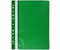 Папка-скоросшиватель пластиковая А4 Panta Plast, толщина верхнего листа - 130 мкм; нижнего - 180 мкм, зеленая