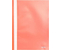 Папка-скоросшиватель пластиковая А4 Index 1200, толщина пластика 0,18 мм, оранжевая