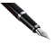 Ручка подарочная перьевая Cabinet Toledo, корпус черный с серебристым