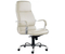Кресло офисное Comfort P для руководителей, хром, обивка - бежевая кожа 
