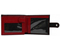 Кошелек мужской «Кинг» 4291, 124*100 мм, рифленый черно-бордовый