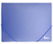 Папка пластиковая на резинке Forpus, толщина пластика 0,45 мм, синяя