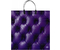 Пакет подарочный «Тико-пластик», 35*35 см, «Фиолетовая кожа»