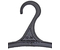 Вешалка-плечики для верхней одежды, 45 см, 52-54 размер, черная
