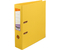 Папка-регистратор inФормат с двусторонним ПВХ-покрытием, корешок 75 мм, желтый