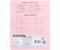 Тетрадь школьная А5, 12 л. на скобе «Новая великолепная тетрадь», 165*205 мм, клетка, розовая