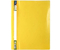 Папка-скоросшиватель пластиковая А4+ Premium, толщина пластика 0,15 мм, желтая