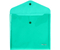 Папка-конверт пластиковая на кнопке Berlingo А5+, толщина пластика 0,18 мм, зеленая