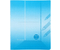 Тетрадь школьная А5, 12 л. на скобе «Полиграфкомбинат», 165*203 мм, узкая линия, голубая