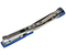 Степлер Economix, скобы №10, 12 л., 105 мм, серебристый с синим