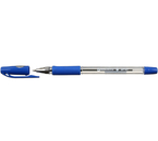 Ручка шариковая Brauberg BP-GT, корпус прозрачный, стержень синий