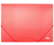 Папка пластиковая на резинке Forpus, толщина пластика 0,45 мм, красная