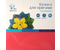Бумага для оригами «АРТФормат», 10*10 см, одноцветная, 100 л.