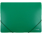 Папка пластиковая на резинке Format, толщина пластика 0,5 мм, зеленая