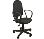 Кресло офисное Helmi HL-M30 «Престиж», обивка - черная ткань