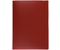 Папка-скоросшиватель пластиковая с пружиной Basic Silwerhof, толщина пластика 0,5 мм, красная
