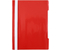 Папка-скоросшиватель пластиковая А4 Sponsor, толщина пластика 0,15 мм, красная