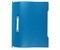 Папка-скоросшиватель пластиковая А4 Index 1200, толщина пластика 0,18 мм, темно-синяя