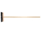 Щетка для пола с деревянным черенком, длина 123 см, ассорти