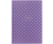 Бизнес-блокнот BG А5 (120 л.), 150*210 мм., 120 л., клетка, «Уникальный», фиолетовый
