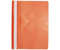 Папка-скоросшиватель пластиковая А4 inФормат, толщина пластика 0,18 мм, оранжевая