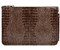 Папка деловая из натуральной кожи «Кинг» 2047, 240*345*40 мм, рифленая коричневая
