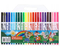 Фломастеры Darvish, 24 цвета, толщина линии 1-2 мм, вентилируемый колпачок, ассорти (цена за 1 набор)