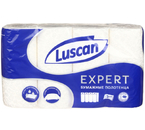 Полотенца бумажные Luscan Expert (в рулоне), 4 рулона, ширина 225 мм, белые