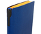 Ежедневник недатированный с ручкой Lorex, 155*215 мм, 128 л., синий/оранжевый срез