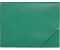 Папка пластиковая на резинке Sponsor, толщина пластика 0,4 мм, зеленая