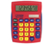 Калькулятор карманный 8-разрядный Citizen SDC-450N, красный с синим