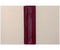 Папка архивная из картона со сшивателем (со шпагатом) , А4, ширина корешка 30 мм, плотность 1240 г/м2, бордо