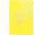 Ежедневник недатированный Bright Leaves, 140*210 мм, 136 л., желтый