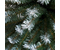 Ель искусственная «Таежная Белоснежная», высота 150 см, зеленая с белыми кончиками