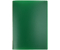 Папка пластиковая на 100 файлов Brauberg Office, толщина пластика 0,8 мм, зеленая