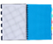 Тетрадь-блокнот для конспектов, 120 л. на гребне Listoff, 185*259 мм, клетка, синяя