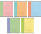 Тетрадь школьная А5, 18 л. на скобе «Разноцветная серия», 165*200 мм, линия, ассорти