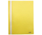 Папка-скоросшиватель пластиковая А4 Index 1200, толщина пластика 0,18 мм, желтая