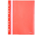 Папка-скоросшиватель пластиковая А4 Index, толщина пластика 0,18 мм, красная