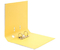 Папка-регистратор inФормат с двусторонним ПВХ-покрытием , корешок 55 мм, желтый