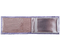 Визитница из натуральной кожи «Кинг» 4319, 110*70 мм, 1 карман, 18 листов, рифленая сиреневая 