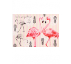 Альбом для рисования А4 «Ананасы и фламинго», 40 л.