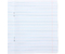Тетрадь школьная А5, 12 л. на скобе «Полиграфкомбинат», 165*203 мм, узкая линия, голубая