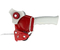 Диспенсер для клейкой ленты упаковочной Klebebander, для клейкой ленты шириной до 50 мм, серо-красный