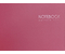 Книжка записная «Новая палитра», 167*210 мм, 96 л., клетка, «Вишнево-розовый»