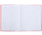Книжка записная «Новая палитра», 167*210 мм, 96 л., клетка, «Вишнево-розовый»