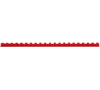 Пружина пластиковая OfficeSpace (12), 12 мм, красная